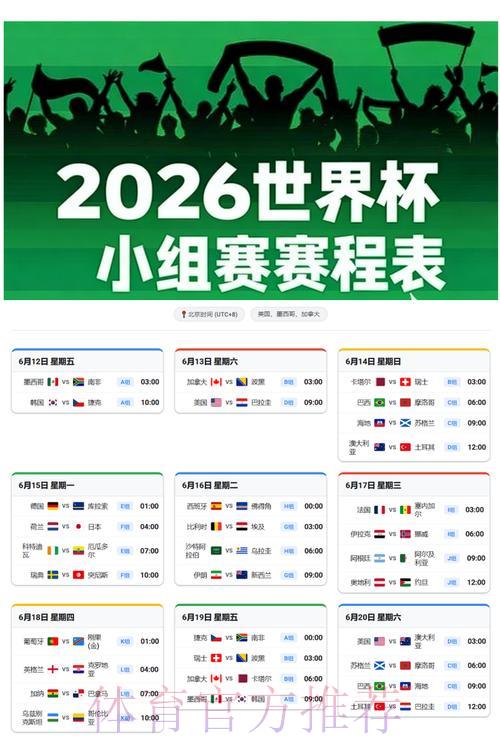 2026世界杯足球赛事完整在线观赛指南 2026世界杯足球赛事完整在线观赛指南